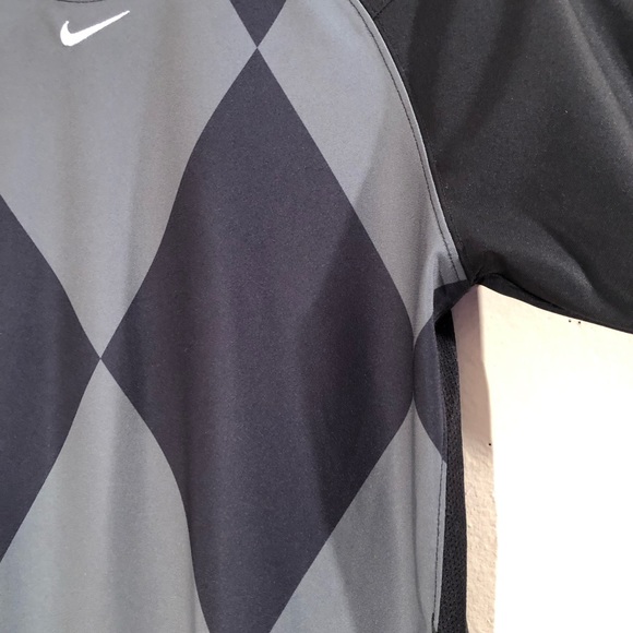 DONATED  Nike Team Dri-Fit Harlequin Pattern Athletic Shirt - Picture 3 of 13